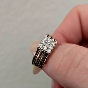 Vintage BAUMSTEIN & FEDER Diamond And White